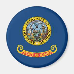 Flagge des Staates Idaho Magnet
