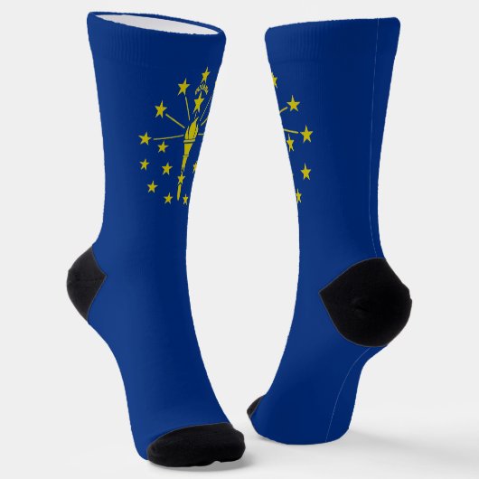 Flagge des Staates Indiana Socken (Gewinkelt)