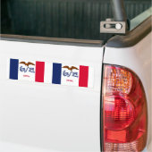 Flagge des Staates Iowa Autoaufkleber (Auf Lkw)