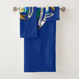Flagge des Staates Michigan Badhandtuch Set