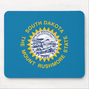 Flagge des Staates South Dakota Mousepad