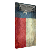 Flagge des Staates Texas Mini Klemmbrett (Schrägansicht)