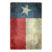 Flagge des Staates Texas Mini Klemmbrett (Rückseite)