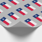 Flagge des Staates Texas, Packpapier (Ecke)
