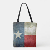 Flagge des Staates Texas Tasche (Rückseite)