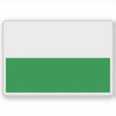 Flagge des steirischen Staat (Steiermark), Österre Aufkleber (Vorderseite)