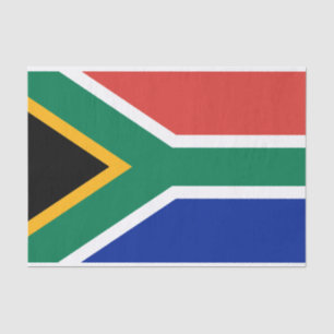 Flagge des Südafrika-Seidenpapiers Seidenpapier