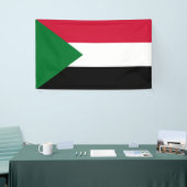 Flagge des Sudan Banner (Messeveranstaltung)