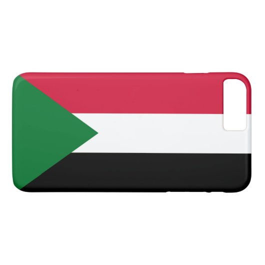 Flagge des Sudan Case-Mate iPhone Hülle (Rückseite (Horizontal))