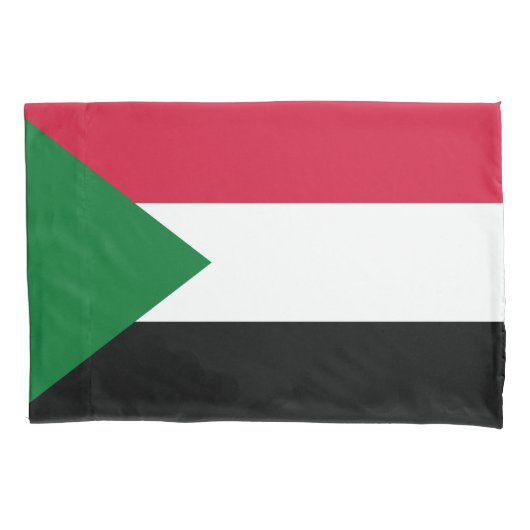 Flagge des Sudan Kissenbezug (Vorderseite)