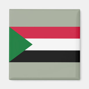 Flagge des Sudan Magnet