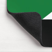 Flagge des Sudan Mousepad (Ecke)