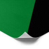 Flagge des Sudan Poster (Ecke)