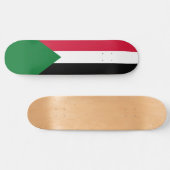 Flagge des Sudan Skateboard (Horizontal)
