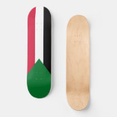 Flagge des Sudan Skateboard (Vorderseite)