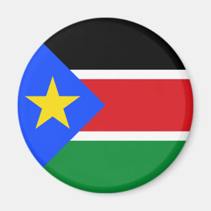 Flagge des Südsudan Magnet