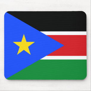 Flagge des Südsudan Mousepad