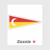 Flagge des Sultanats Ajuran, Somalia Aufkleber (Blatt)