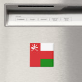 Flagge des Sultanats Oman Magnet (In Situ (Geschirrspüler))