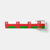Flagge des Sultanats Oman Satinband (Vorderseite)