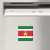 Flagge des Suriname Magnet (In Situ (Geschirrspüler))