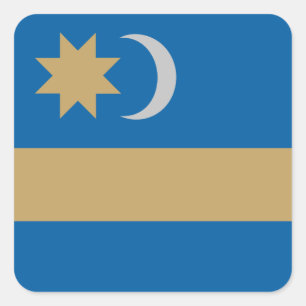 Flagge des Székely Land Classic Round Sticker
