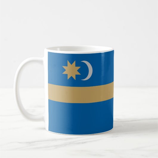 Flagge des Székely-Landes Kaffeetasse (Links)
