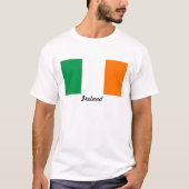 Flagge des T - Shirt Irland-Männer (Vorderseite)