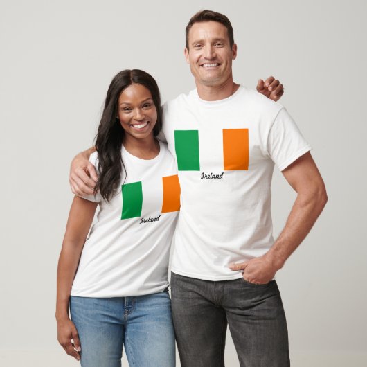 Flagge des T - Shirt Irland-Männer (Unisex)