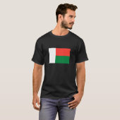 Flagge des T - Shirt Madagaskar (Vorne ganz)