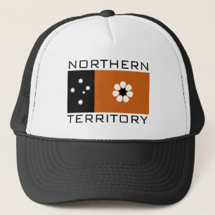Flagge des T - Shirt Nördliche Gebiete (AUSTRALIEN Truckerkappe