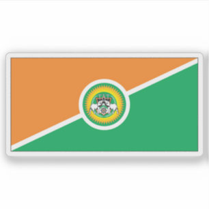 Flagge des Taita-Taveta-Countys, Republik Kenia Aufkleber