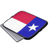Flagge des Texas-Laptop-Kastens Laptopschutzhülle (Vorne Knopf)