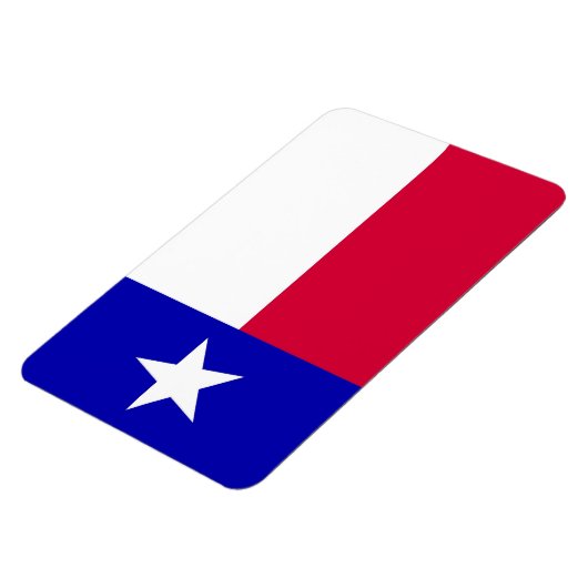 Flagge des Texas Magnet (Linke Seite)