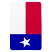 Flagge des Texas Magnet (Vertikal)