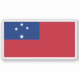 Flagge des Treuhandgebiets Western Samoa (1948-194 Aufkleber