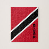 Flagge des Trinidad-Puzzles Puzzle (Vertikal)