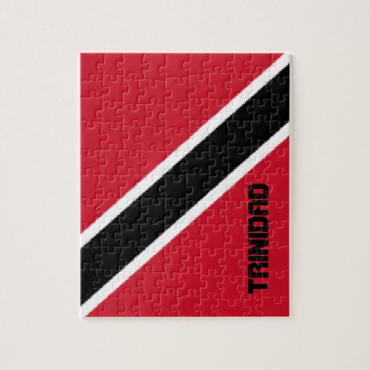 Flagge des Trinidad-Puzzles Puzzle (Vertikal)