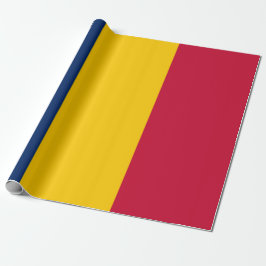 Flagge des Tschad (afrikanisches Land) Geschenkpapier