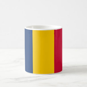 Flagge des Tschad (afrikanisches Land) Kaffeetasse