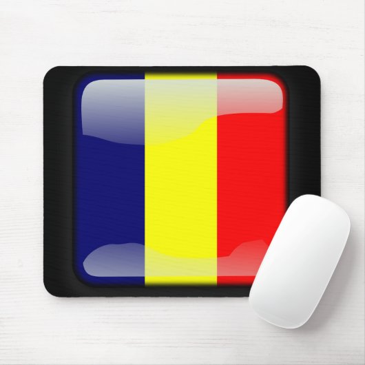 Flagge des Tschad Mousepad (Mit Mouse)