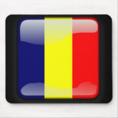 Flagge des Tschad Mousepad (Vorne)