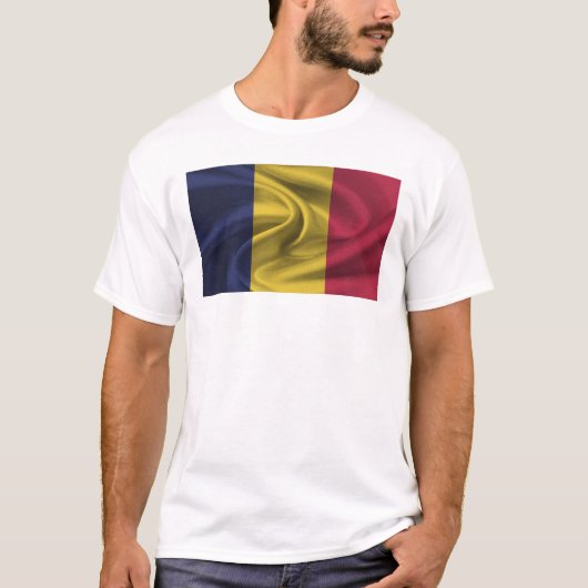 Flagge des Tschad T-Shirt (Vorderseite)