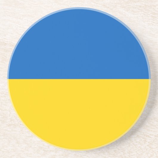 Flagge des ukrainischen Untersetzer (Vorne)