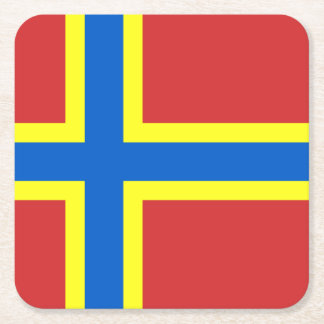 Flagge des Untersetzer des Papiers des Orkney-Plat