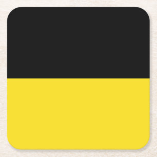 Flagge des Untersetzer für Papier des Baden-Württe