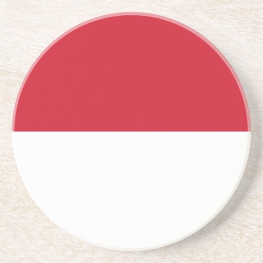 Flagge des Untersetzer Monaco (Vorne)