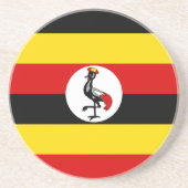Flagge des Untersetzer Uganda (Vorne)