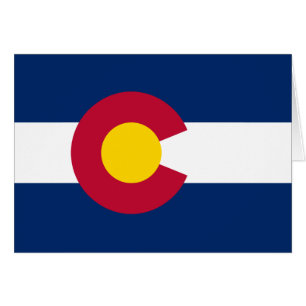 Flagge des US-Bundesstaates Colorado