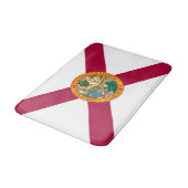 Flagge des US-Bundesstaates Florida Badematte (Schrägansicht)
